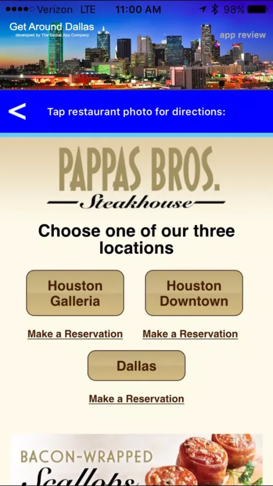 Capturas de pantalla de Get Around Dallas