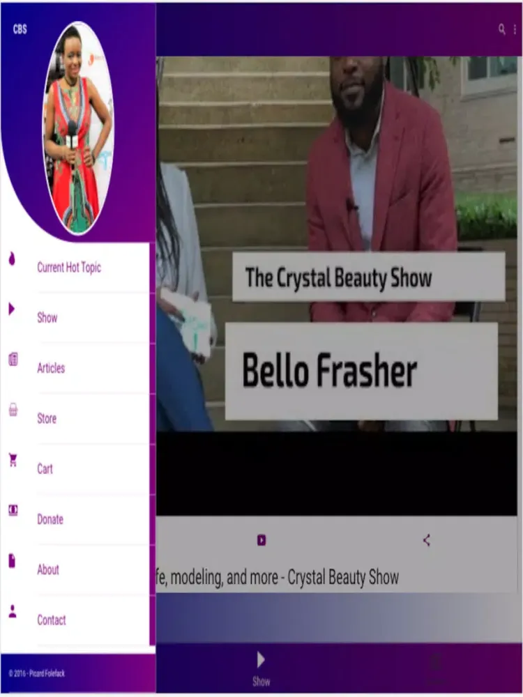 Crystal Beauty Show iPad  스크린샷