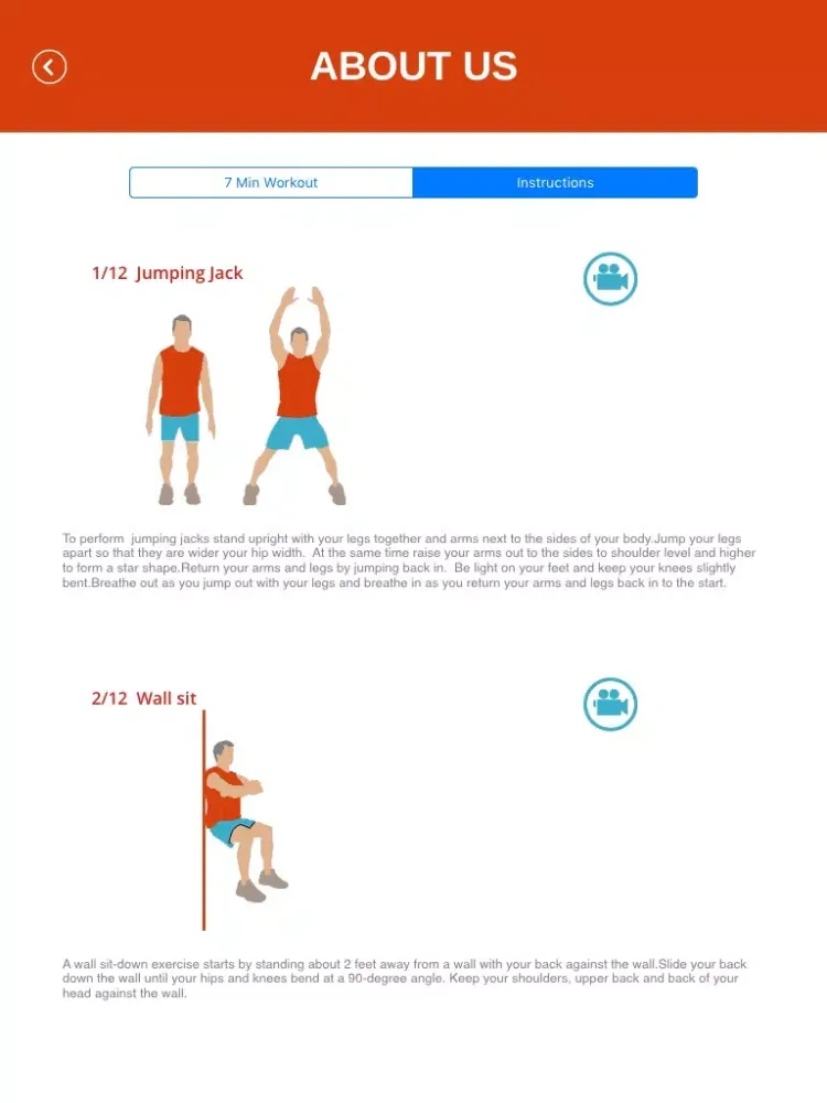 Tangkapan layar 7 Min Workout - Loose Belly Fat iPad 