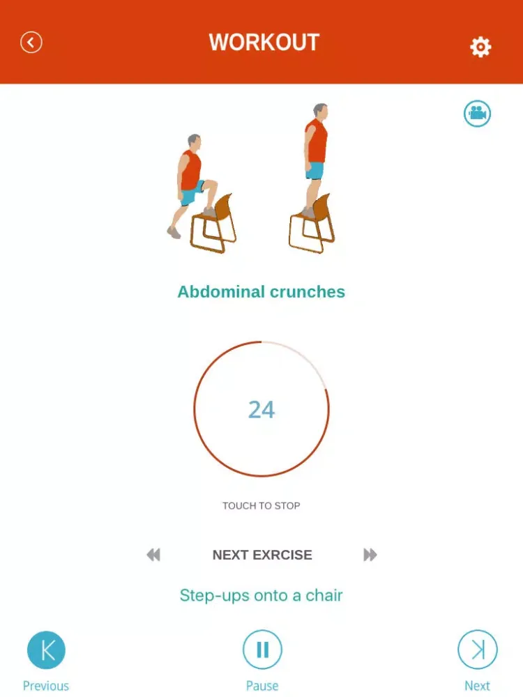 Tangkapan layar 7 Min Workout - Loose Belly Fat iPad 