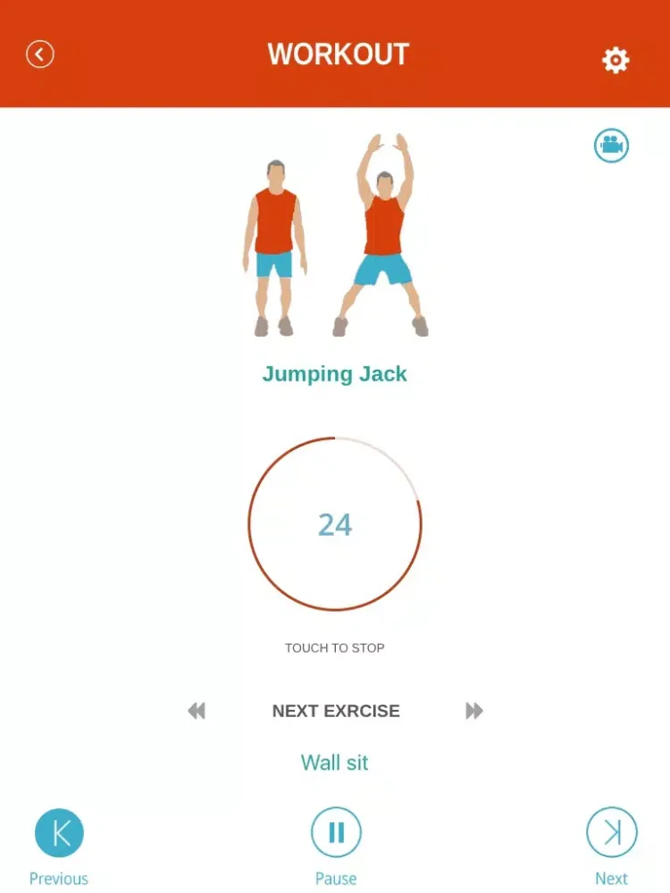 Tangkapan layar 7 Min Workout - Loose Belly Fat iPad 