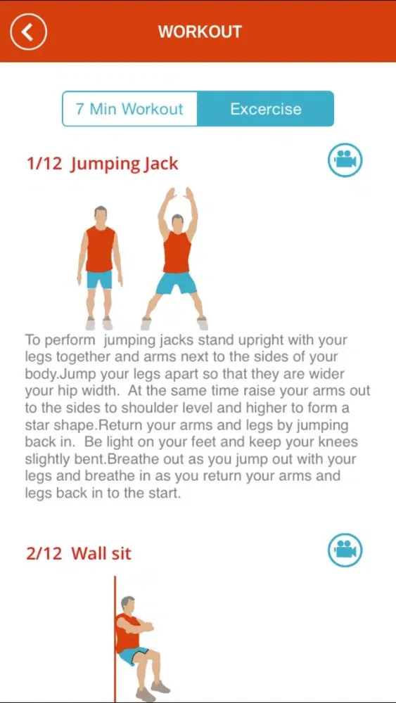 Tangkapan layar 7 Min Workout - Loose Belly Fat