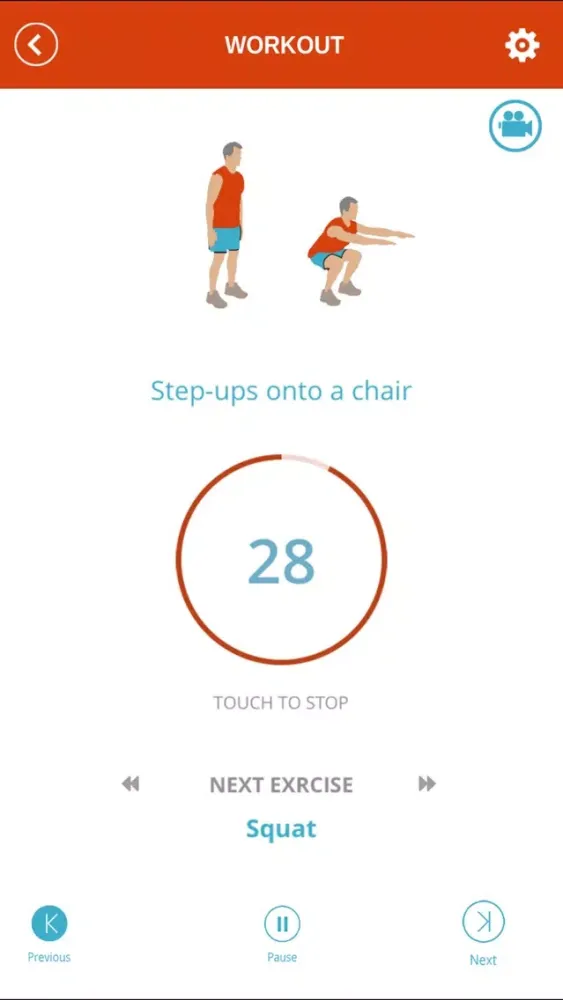 Tangkapan layar 7 Min Workout - Loose Belly Fat