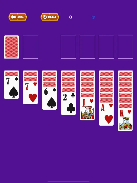 •Solitaire iPad  스크린샷