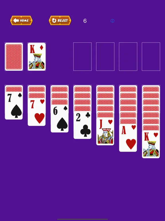 •Solitaire iPad  스크린샷