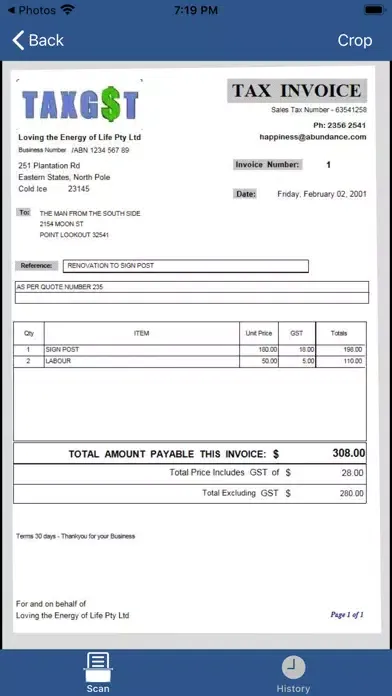 Captures d'écran de CamScanner - PDF Scanner