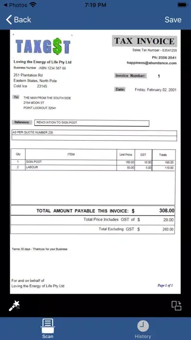 Captures d'écran de CamScanner - PDF Scanner