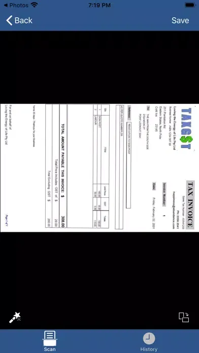 Captures d'écran de CamScanner - PDF Scanner