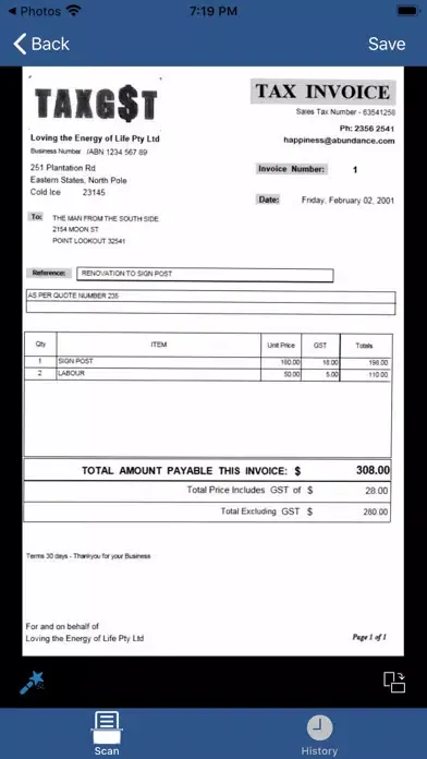 Captures d'écran de CamScanner - PDF Scanner