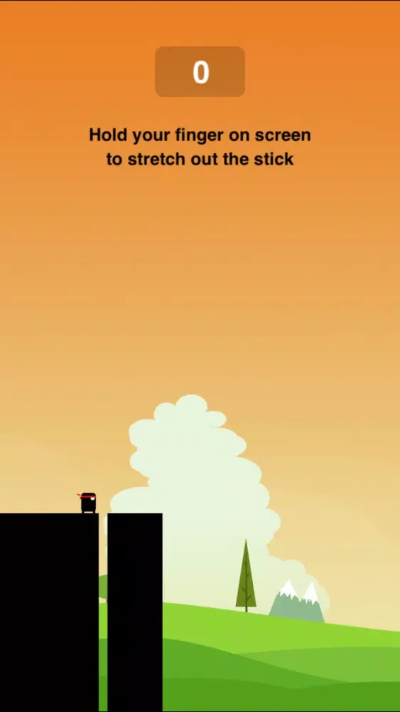 Capturas de tela do Stick Hero Draw Bridges