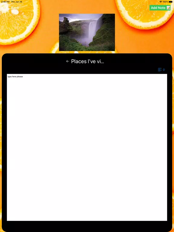 Note Gallery iPad 应用截图