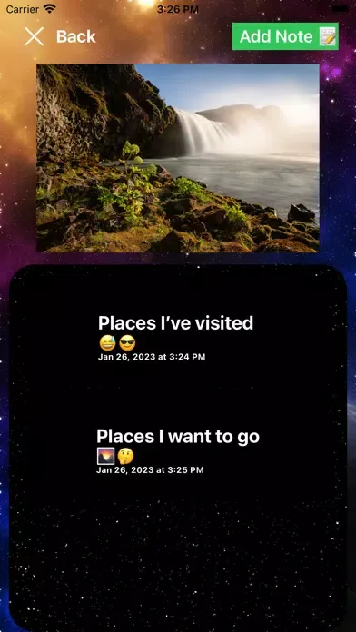 Screenshot di Note Gallery