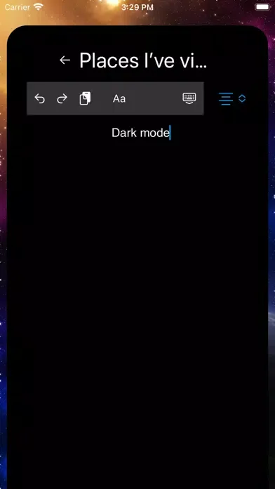 Screenshot di Note Gallery