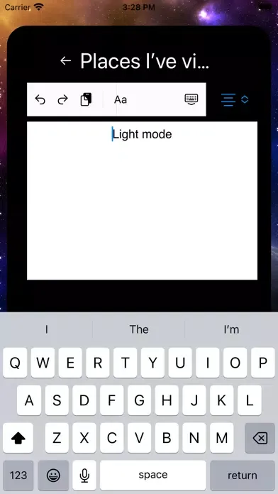 Screenshot di Note Gallery