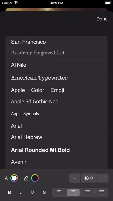 Screenshot di Note Gallery