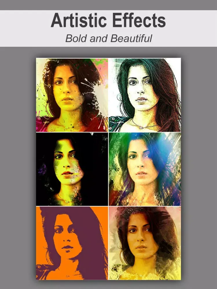 Picazzy- Selfie & Photo editor- Artistic Effects iPad  Screenshots
