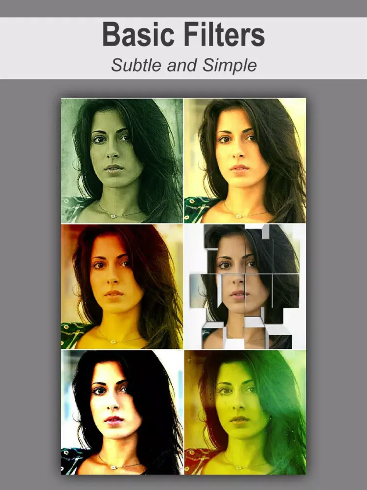 Picazzy- Selfie & Photo editor- Artistic Effects iPad  Screenshots