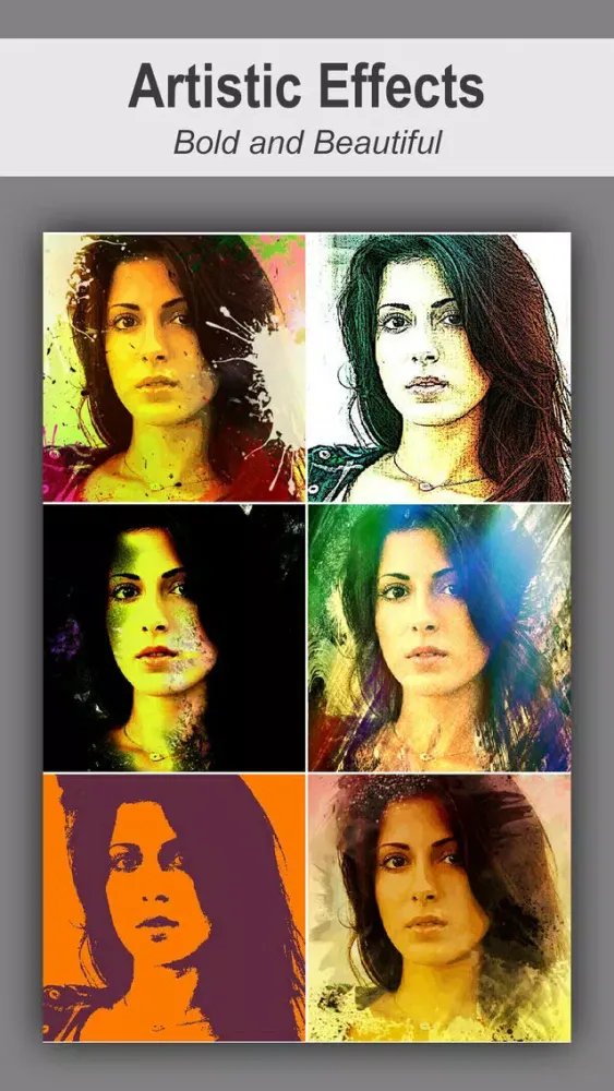 Picazzy- Selfie & Photo editor- Artistic Effects Screenshots
