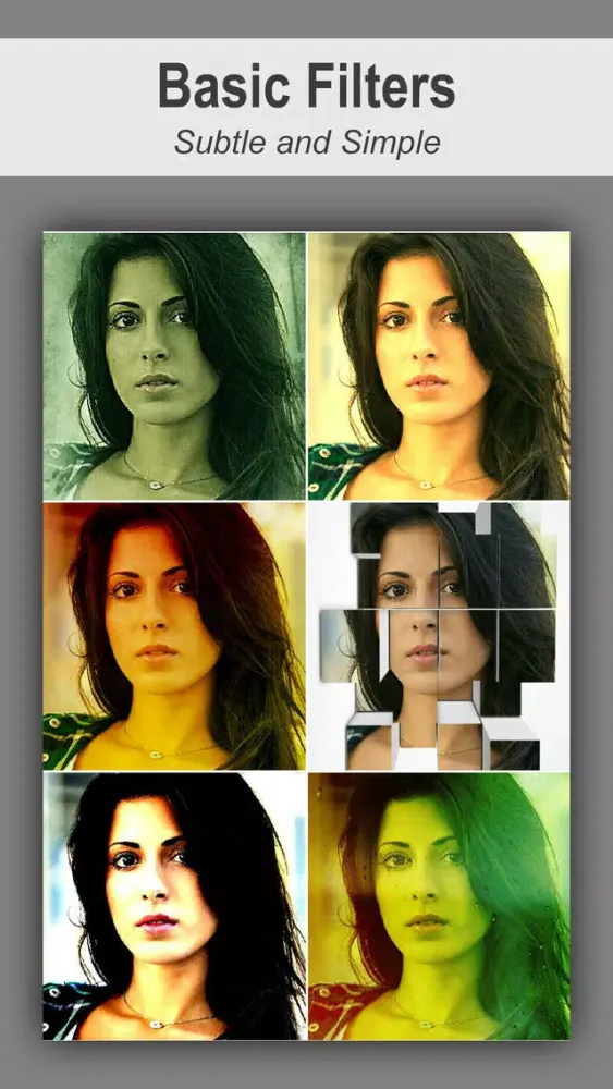 Picazzy- Selfie & Photo editor- Artistic Effects Screenshots