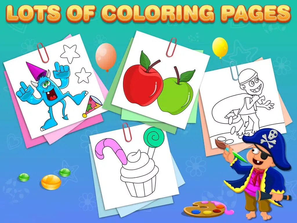 Captures d'écran de Kids Color Pages iPad 