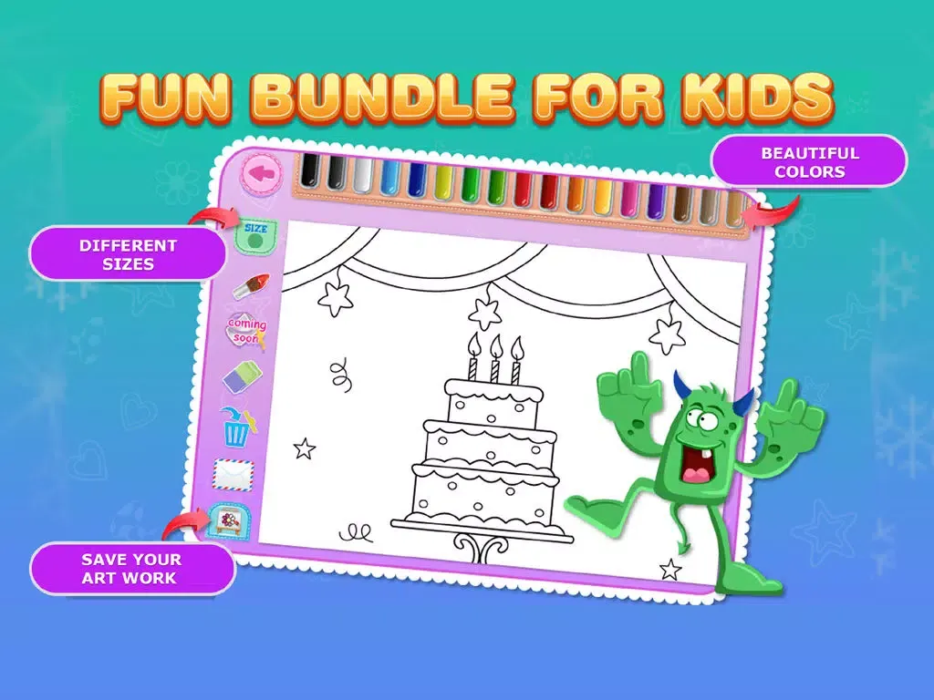 Captures d'écran de Kids Color Pages iPad 