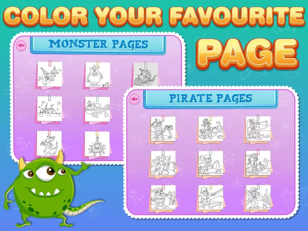 Captures d'écran de Kids Color Pages iPad 