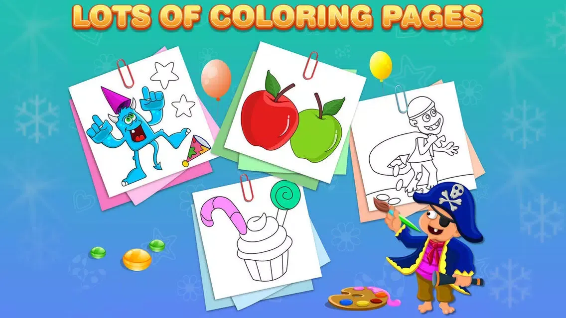 Captures d'écran de Kids Color Pages
