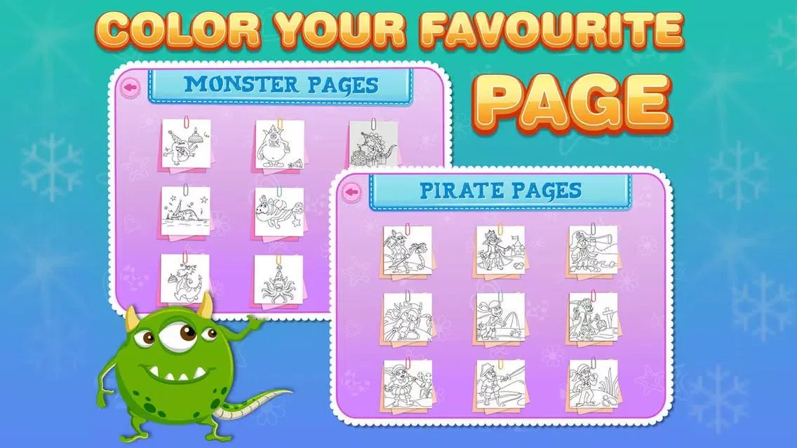 Captures d'écran de Kids Color Pages