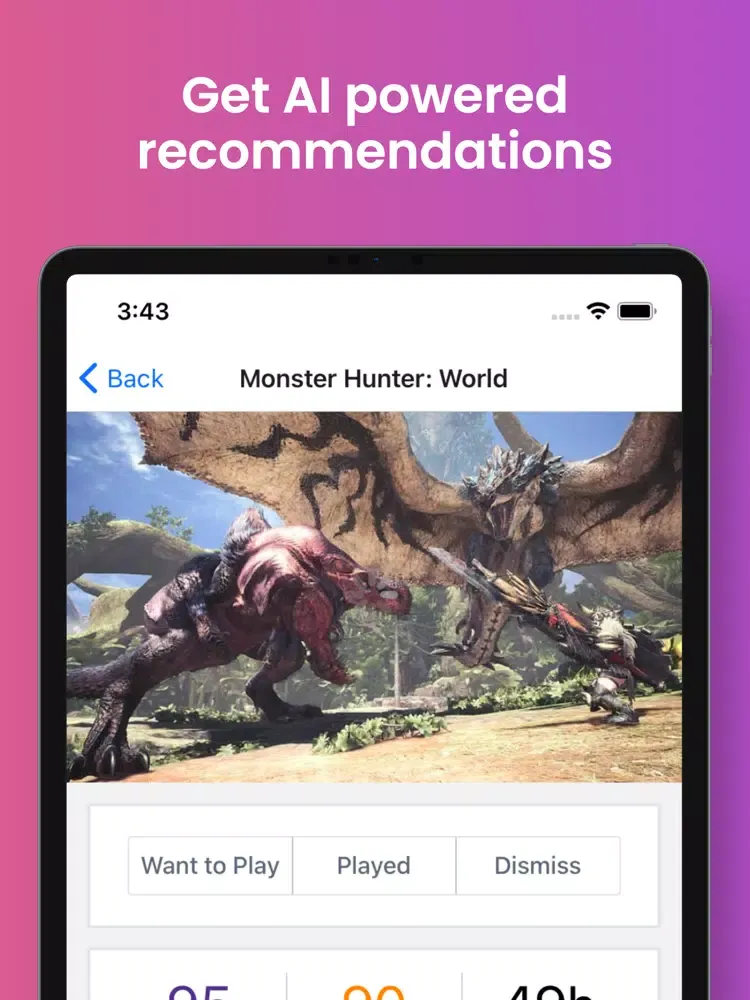 GameBot: Smart Recommender iPad  Ekran Görüntüleri
