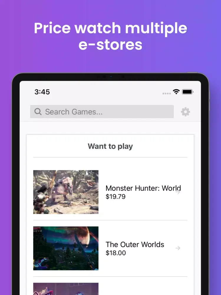 GameBot: Smart Recommender iPad  Ekran Görüntüleri