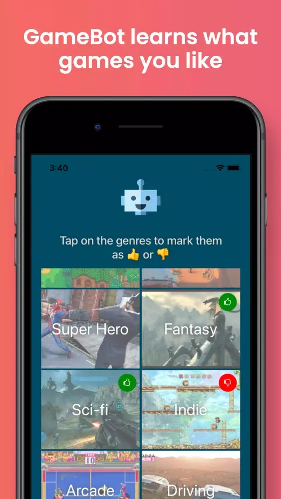 GameBot: Smart Recommender Ekran Görüntüleri