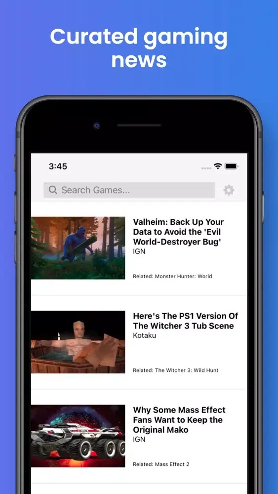 GameBot: Smart Recommender Ekran Görüntüleri