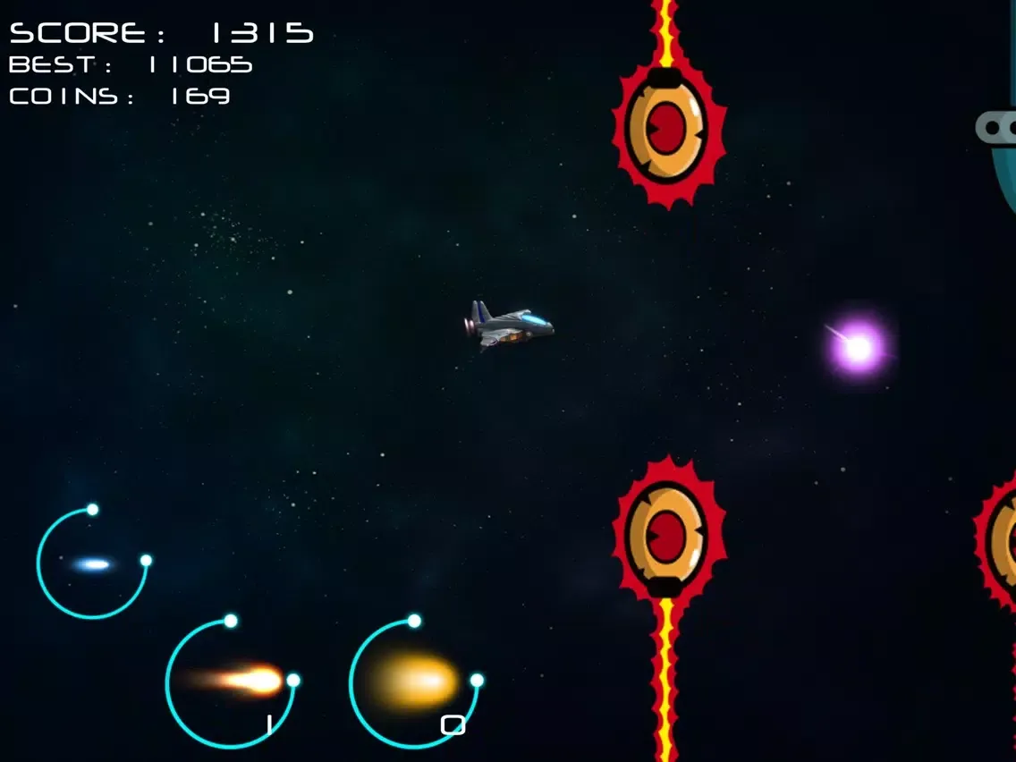 Tappy Space iPad  سکرین شاٹس