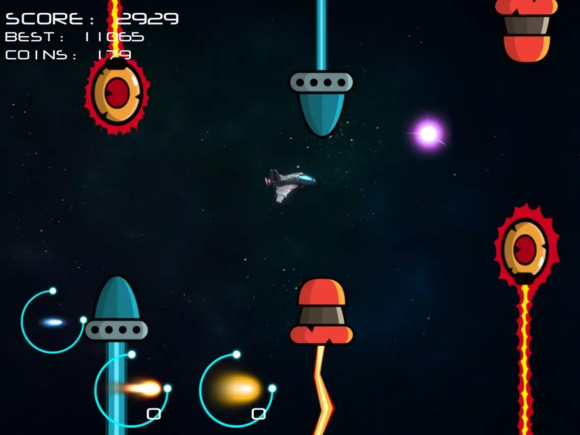 Tappy Space iPad  سکرین شاٹس