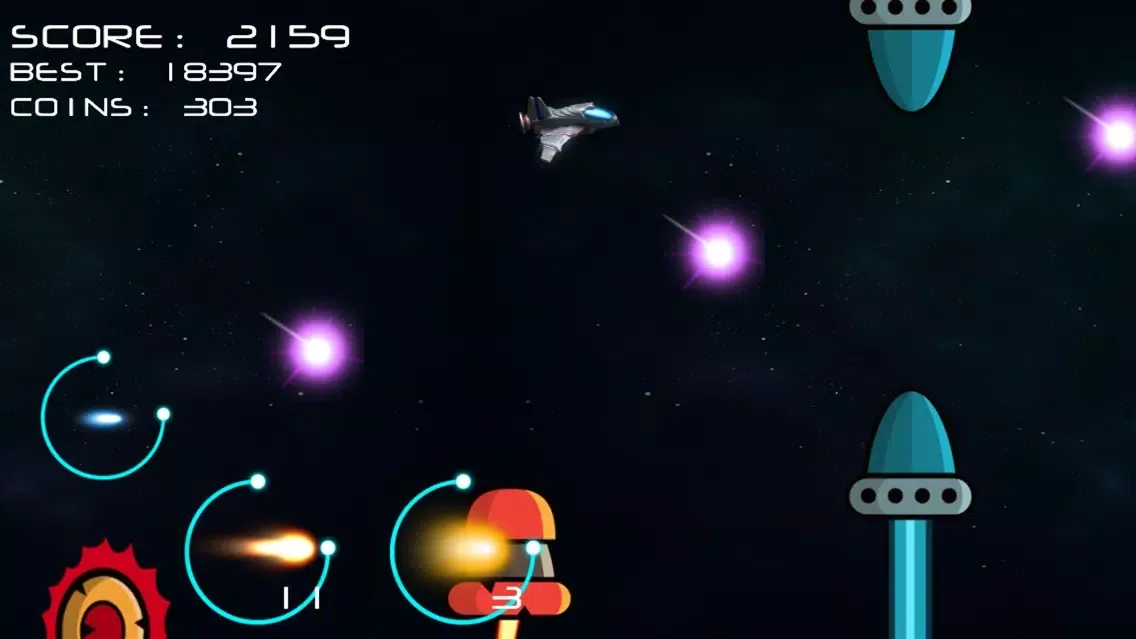 Tappy Space سکرین شاٹس