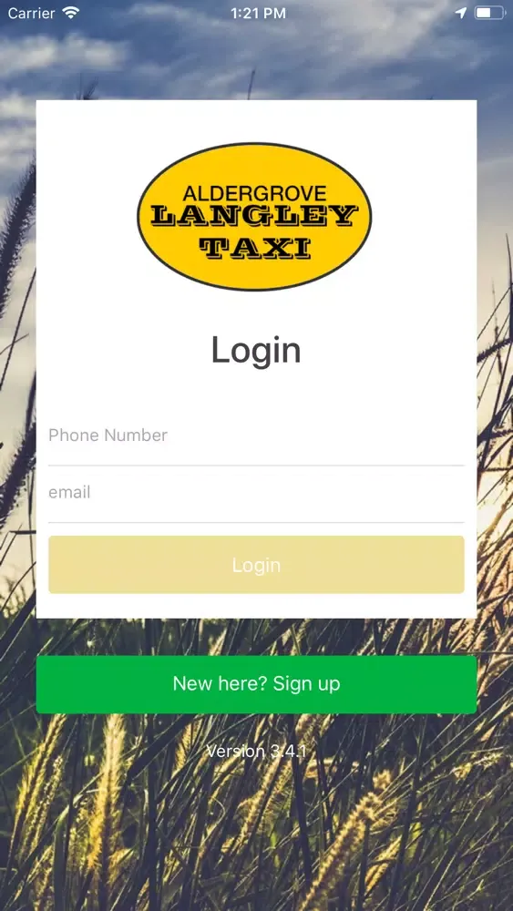 Captures d'écran de Aldergrove Langley Taxi