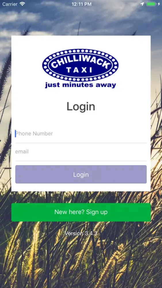 Chilliwack Taxi स्क्रीनशॉट