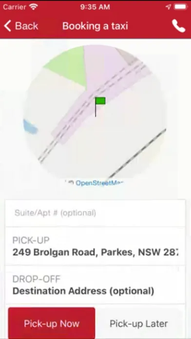 Capturas de tela do Dazconn Taxi And Hire Car