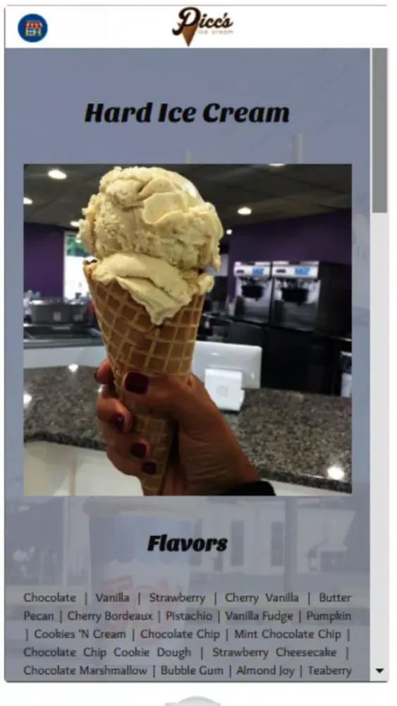 Piccs Ice Cream سکرین شاٹس