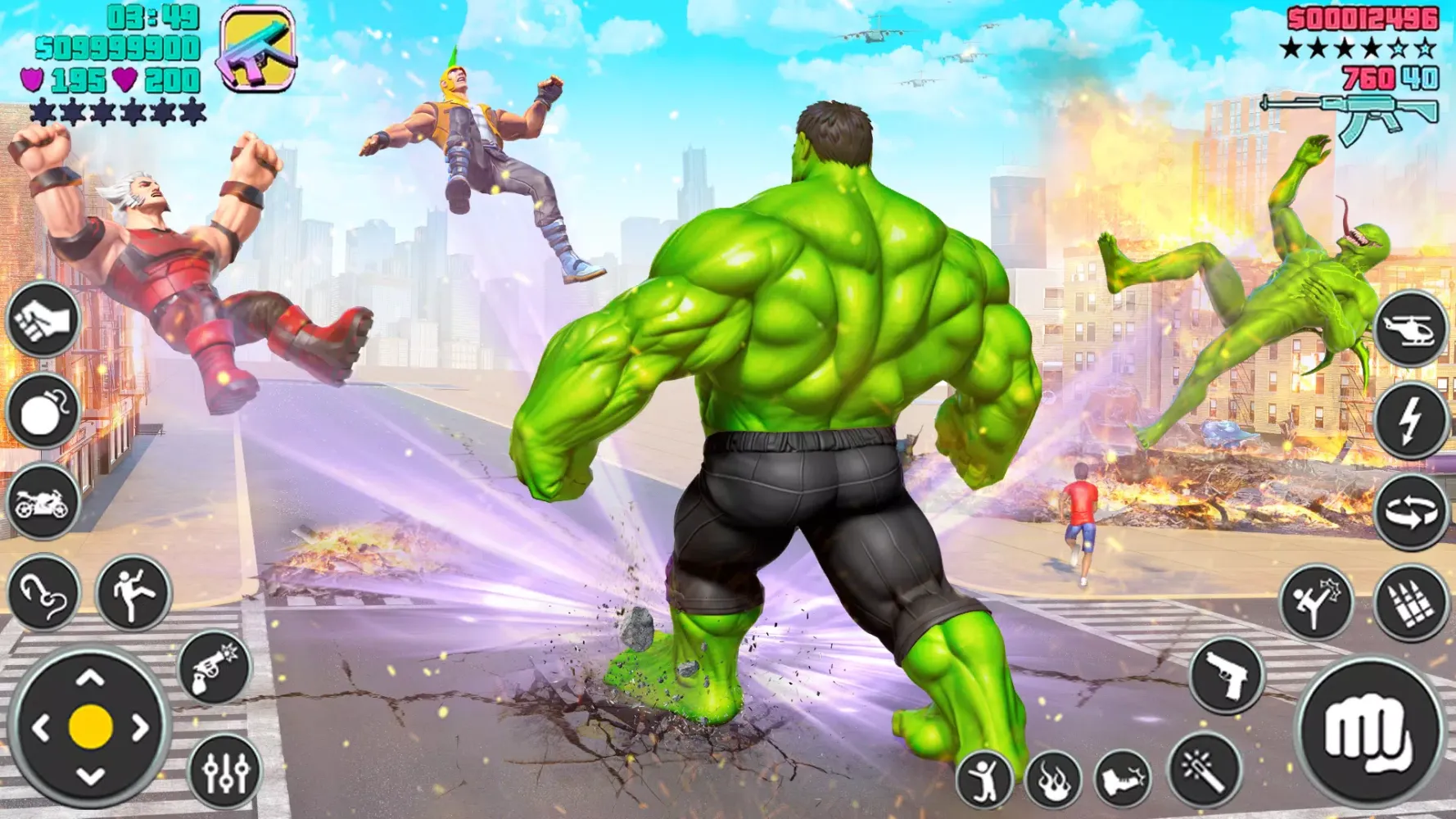 Screenshot di Grand Incredible Monster Hero