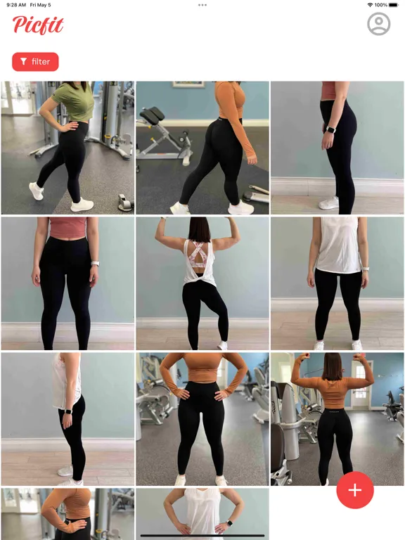 صور Picfit: Filter Your Fitness iPad 