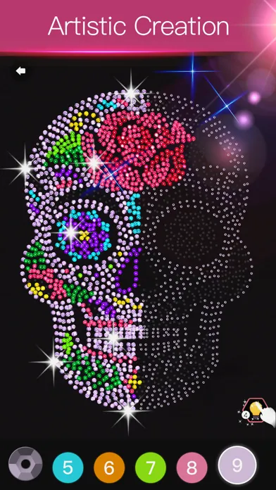 Capturas de pantalla de Diamond Painting Art Book