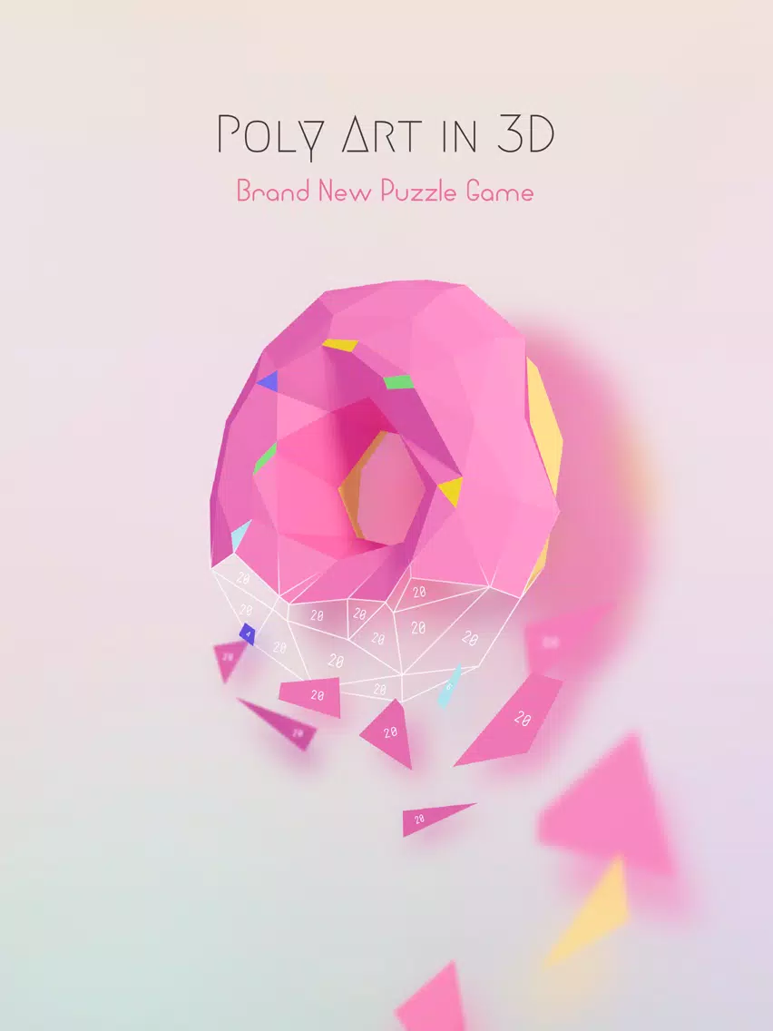 Poly Puzzle - 3D Jigsaw Art iPad  스크린샷