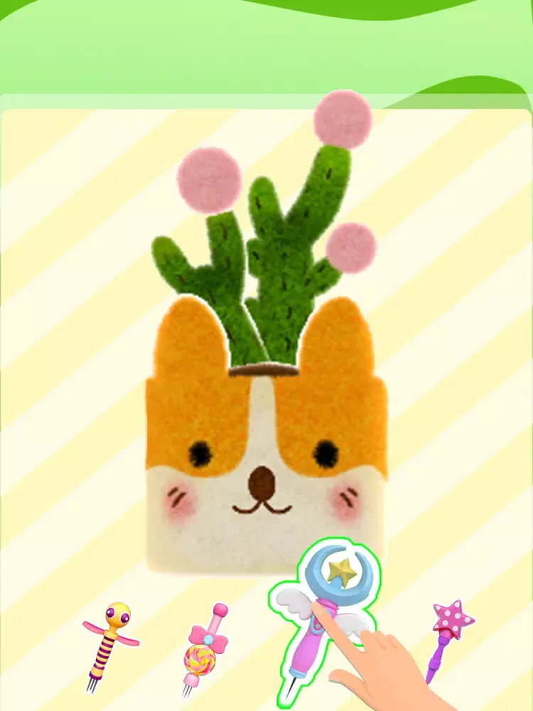 Needle Felt 3D iPad  스크린샷