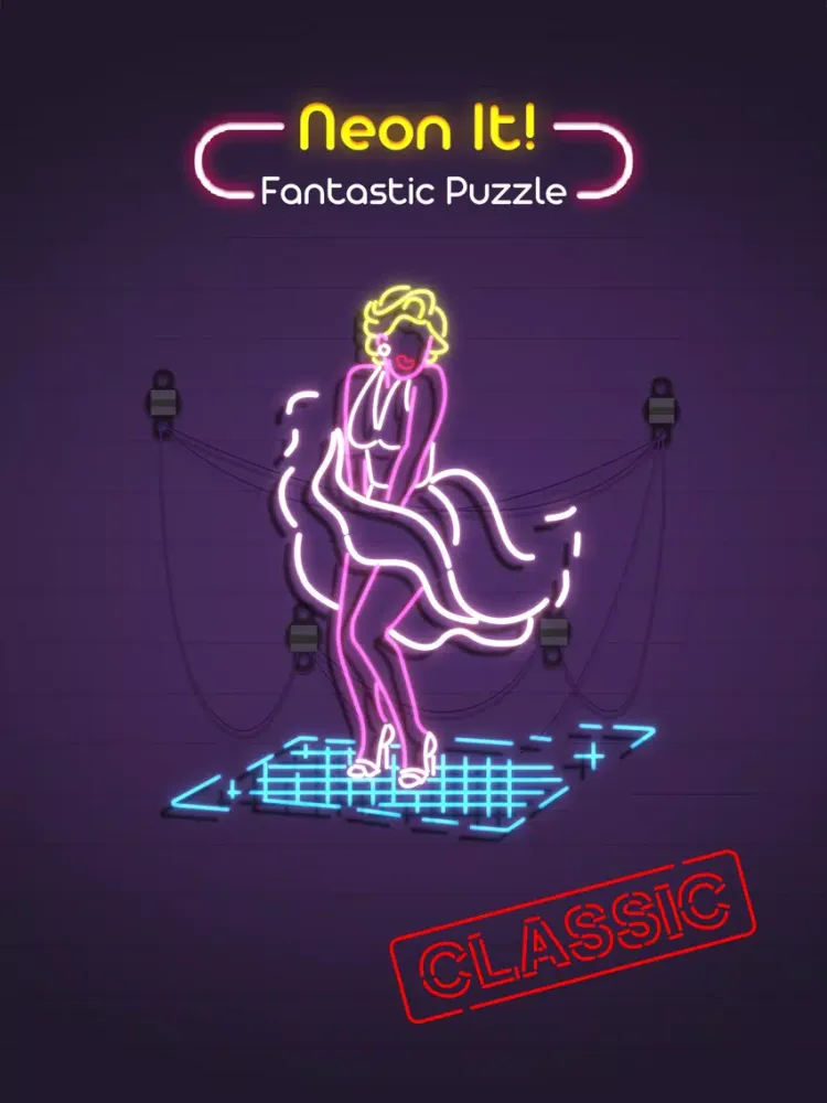 Neon It! - Amaze Rotate Puzzle iPad  スクリーンショット