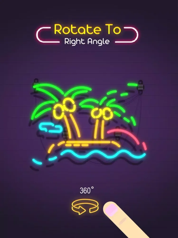 Neon It! - Amaze Rotate Puzzle iPad  スクリーンショット
