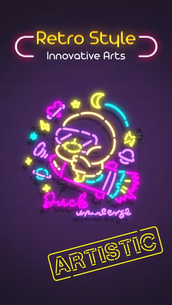 Neon It! - Amaze Rotate Puzzle スクリーンショット