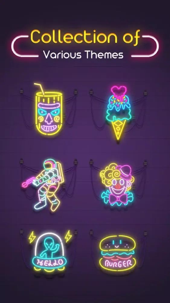 Neon It! - Amaze Rotate Puzzle スクリーンショット