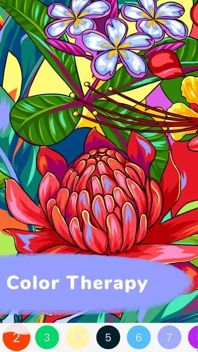 Zrzuty ekranu iPaint-Color By Number Game