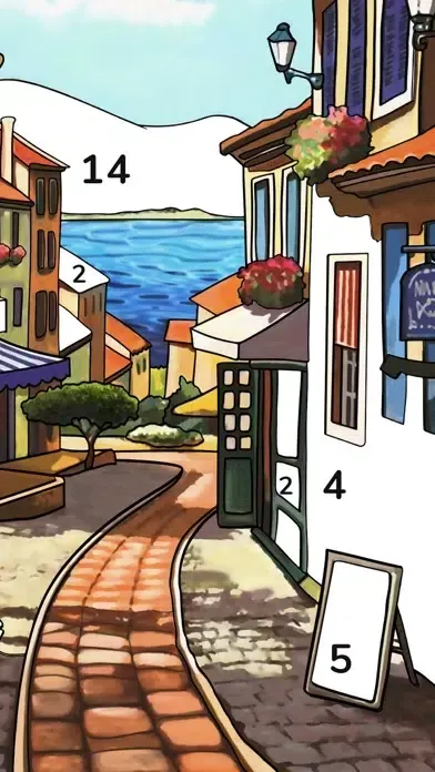 Zrzuty ekranu iPaint-Color By Number Game